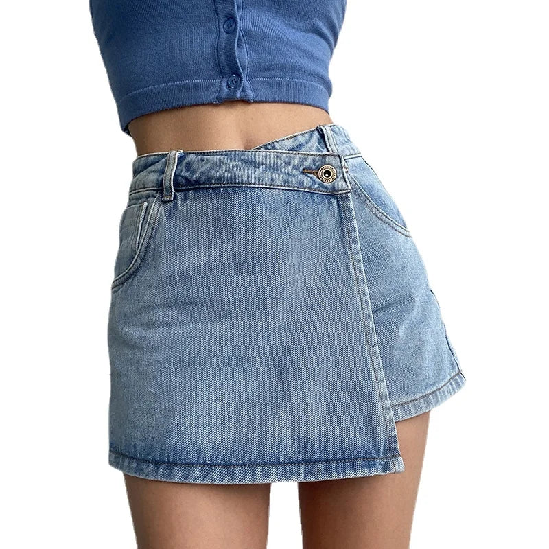 Summertime Denim Skort